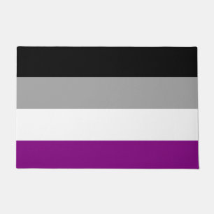 Asexual Flag  Doormat