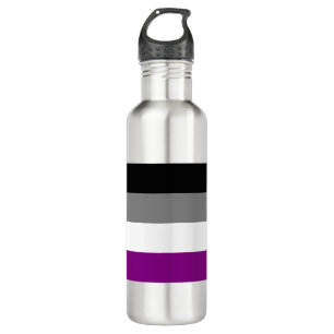 Asexual Flag Water Bottle