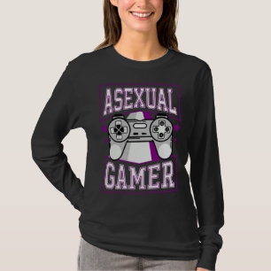 Asexual Gamer Video Games  Cute Trendy Ace Pride S T-Shirt