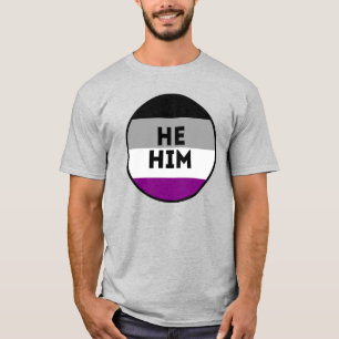 Asexual He/Him Pride T-Shirt