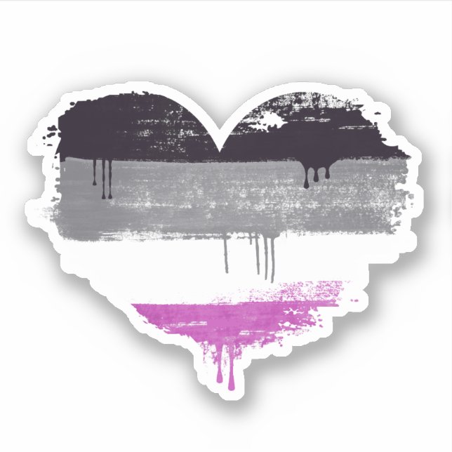 ASEXUAL HEART - ASEXUAL LOVE (Front)