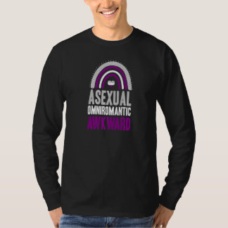 Asexual Omniromantic Awkward Asexual Pride Bohemia T-Shirt