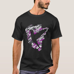 Asexual Pride Bird Support Asexuality T-Shirt