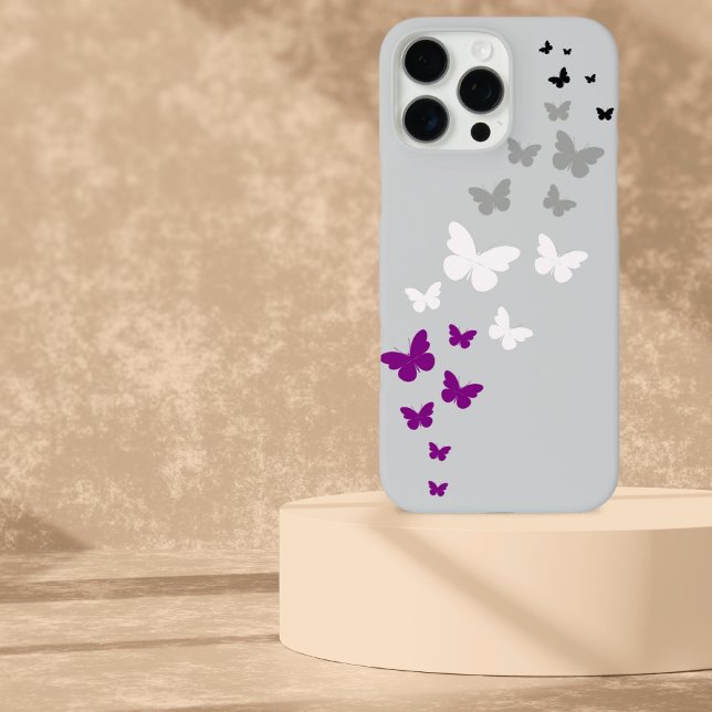 Asexual Pride Butterfly Trail Case-Mate iPhone Case (Creator Uploaded)