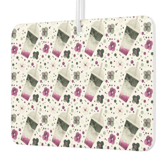 Asexual Pride Car Freshener (Left)