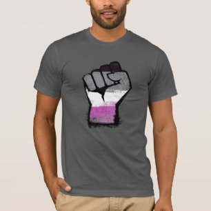 Asexual Pride Fist T-Shirt