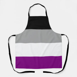 Asexual Pride Flag Apron