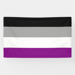 Asexual Pride Flag Banner