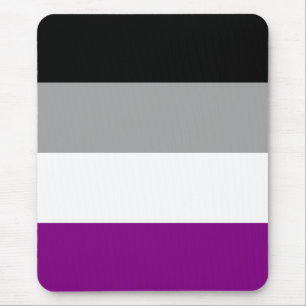 Asexual Pride Flag Mouse Pad