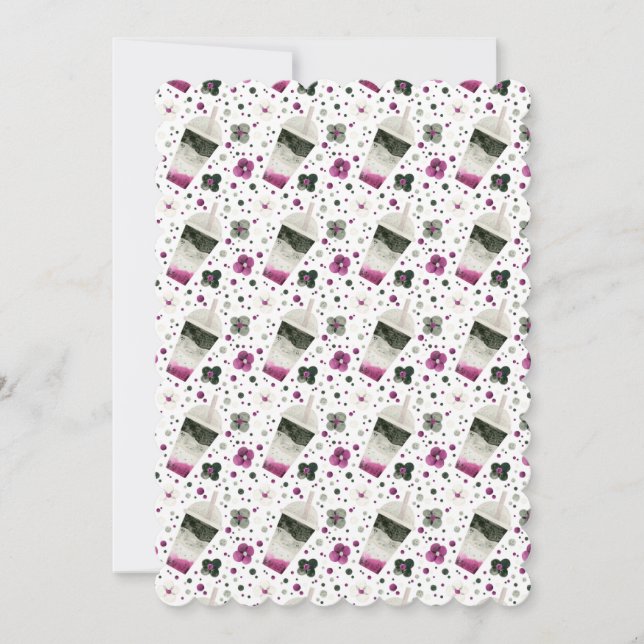 Asexual Pride Flat Greeting Card (Front)