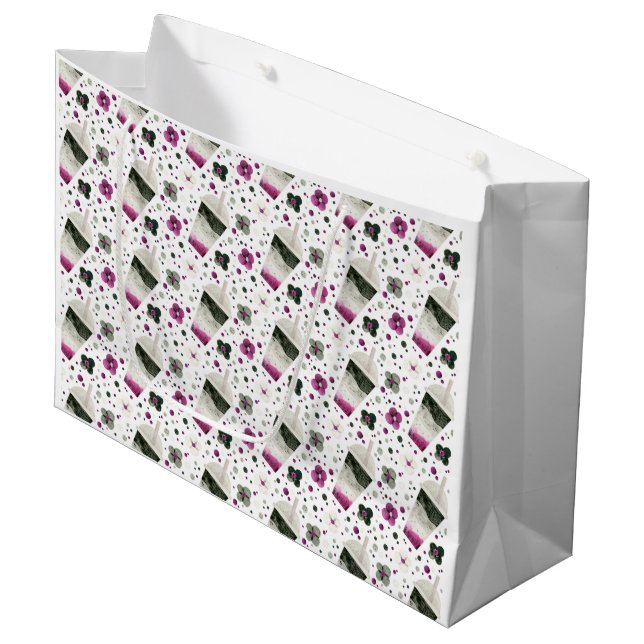 Asexual Pride Gift Bags (Front Angled)