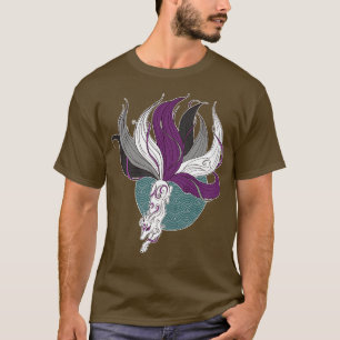 Asexual Pride Kitsune T-Shirt