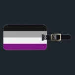 Asexual Pride Luggage Tag<br><div class="desc">Raise your flag high!</div>