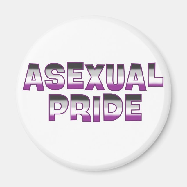 Asexual Pride Magnet (Front)