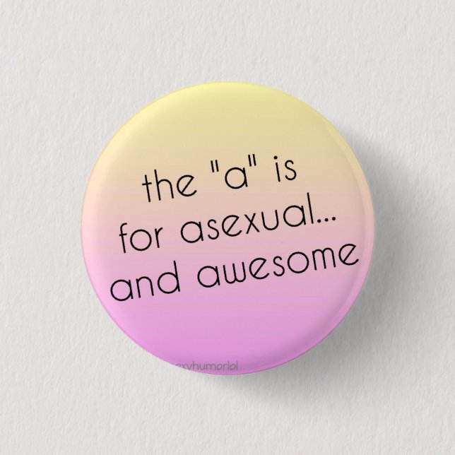 Asexual Pride pin (Front)