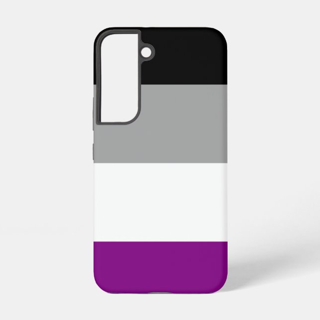 Asexual Pride Samsung Galaxy S22 Case (Back)