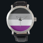 ASEXUAL PRIDE STRIPES DESIGN -.png Watch<br><div class="desc">Shop Customised Watches and Apparel.</div>