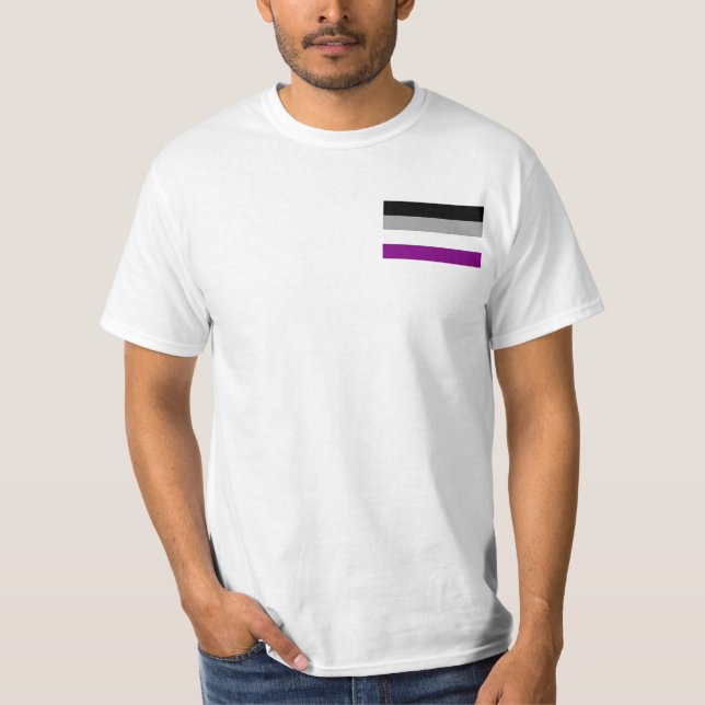 Asexual Pride T-Shirt (Front)