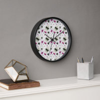 Asexual Pride Wall Clock