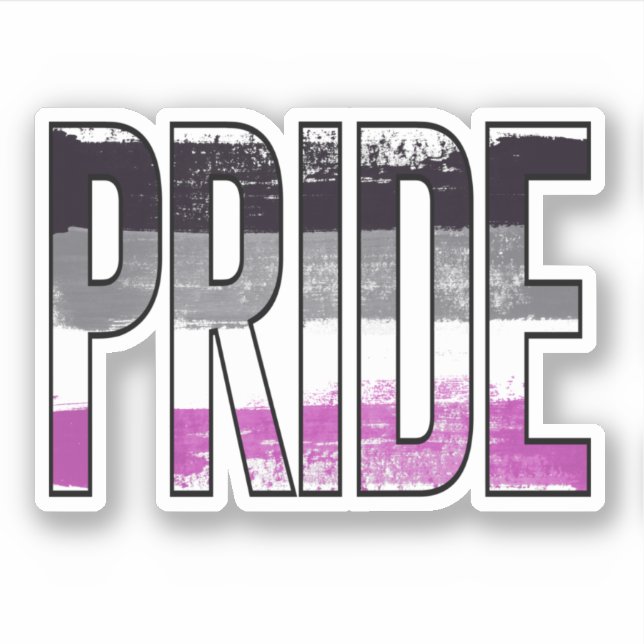 Asexual Pride Word (Front)
