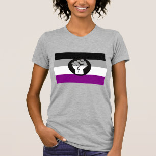 Asexual Protest Flag T-Shirt