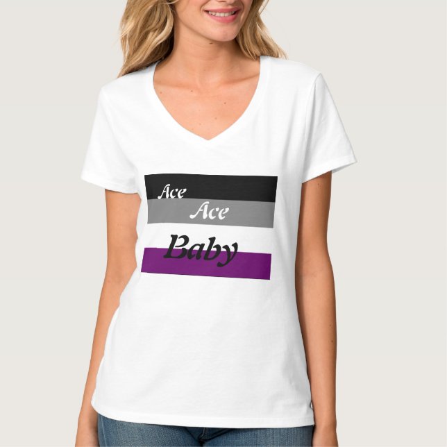 Asexual Pun Pride T-Shirt (Front)