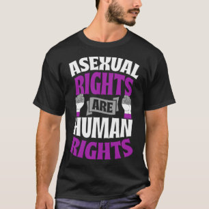Asexual Rights Are Human Rights Protest March Ace T-Shirt