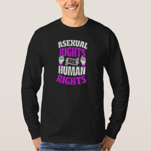 Asexual Rights Are Human Rights Protest March Ace  T-Shirt