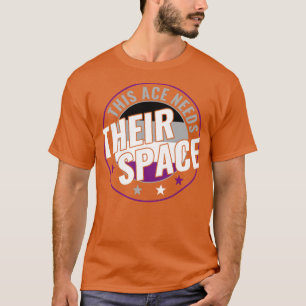 Asexual This Ace Needs Their Space Funny LGBT T-Shirt