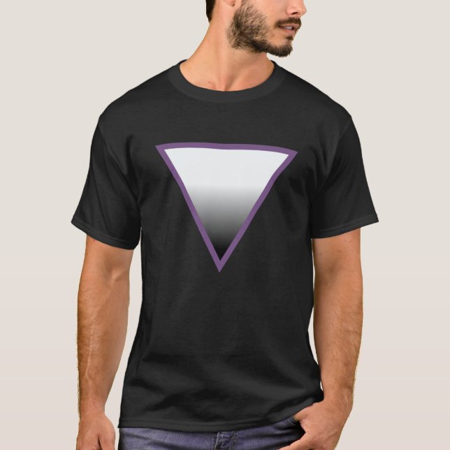 Asexual Triangle Pride T-Shirt (Front)