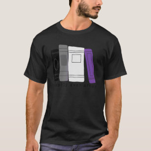 Asexuality  Ace Flag Books  Queer Lgbt Asexual T-Shirt