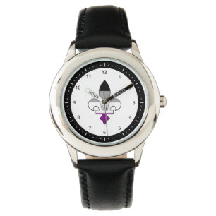 Asexuality pride fleur-de-lis  Watch