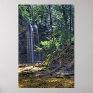 Ash Cave Falls Print
