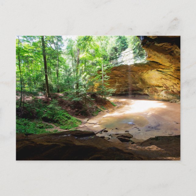 Ash Cave, Hocking Hills State Park, Ohio Postcard (Front)