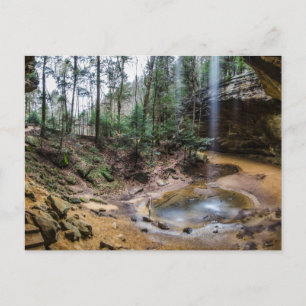 Ash Cave, Hocking Hills State Park, Ohio Postcard