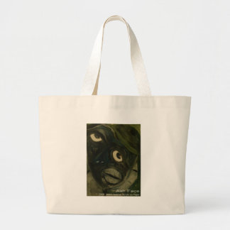 Ash Face Large Tote Bag