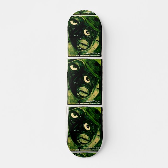 ASH FACE SKATEBOARD (Front)