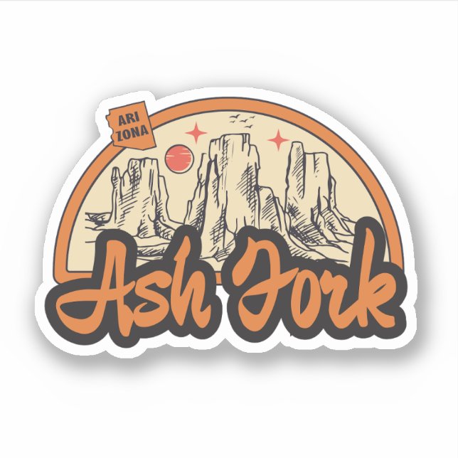 Ash Fork, Arizona  (Front)