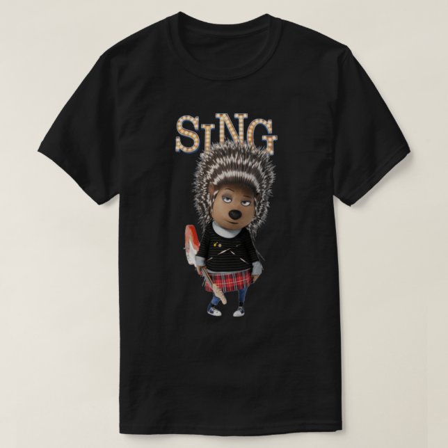 Ash from SING movie Classic T-Shirt (Design Front)