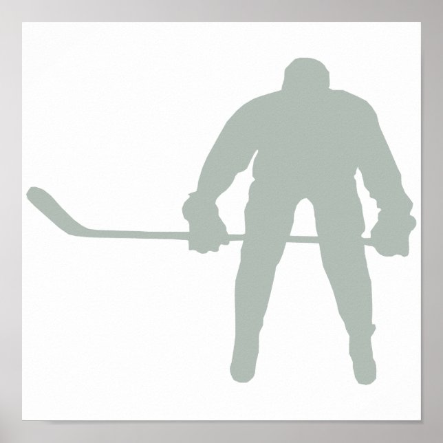 Ash Gray Hockey Poster (Front)