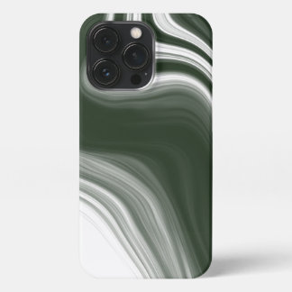 Ash Green Marble Abstract iPhone 13 Pro Case