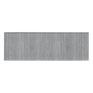 Ash Grey Bamboo Wood Grain Look Name Tag