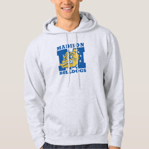 Ash Grey Bulldogs Hoodie