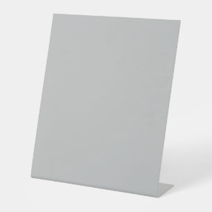 Ash Grey,Cloud,Cotton Seed, Pedestal Sign