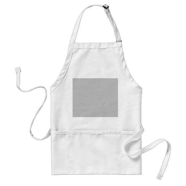 Ash Grey,Cloud,Cotton Seed, Standard Apron (Front)