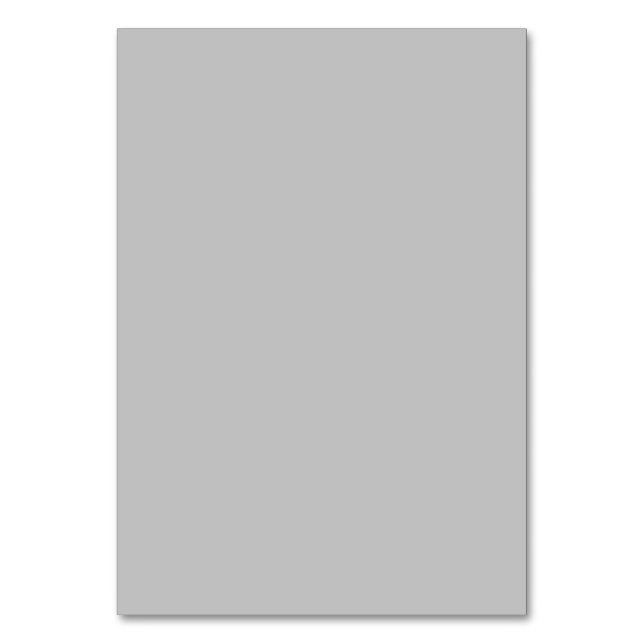 Ash Grey,Cloud,Cotton Seed, Table Number (Front)