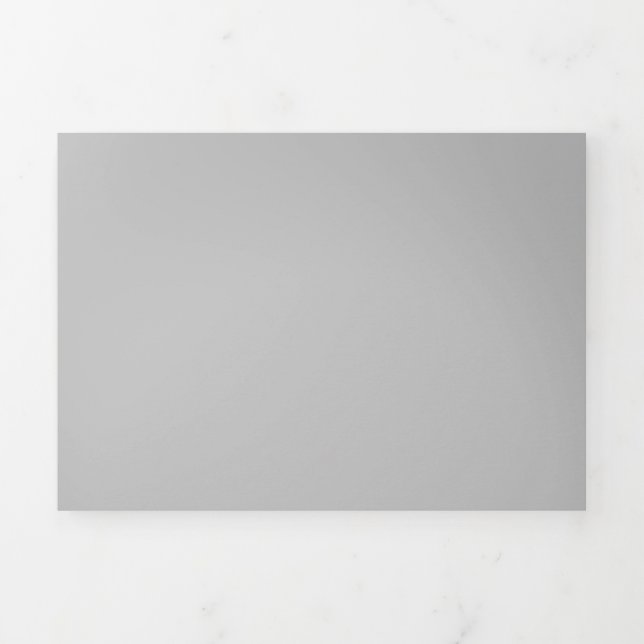 Ash Grey,Cloud,Cotton Seed, Tri-Fold Card (Cover)