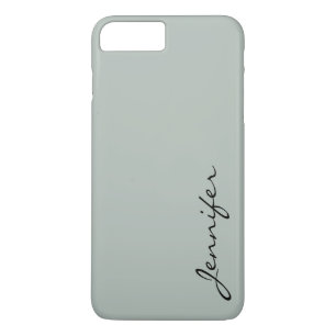 Ash grey colour background Case-Mate iPhone case