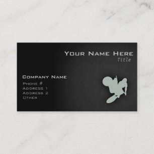 Ash Grey Motocross Business Card