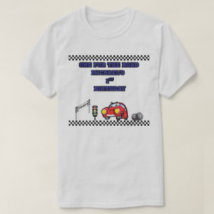 ASH GREY PARENT ONE FOR THE ROAD RACE CAR PARTY T-Shirt